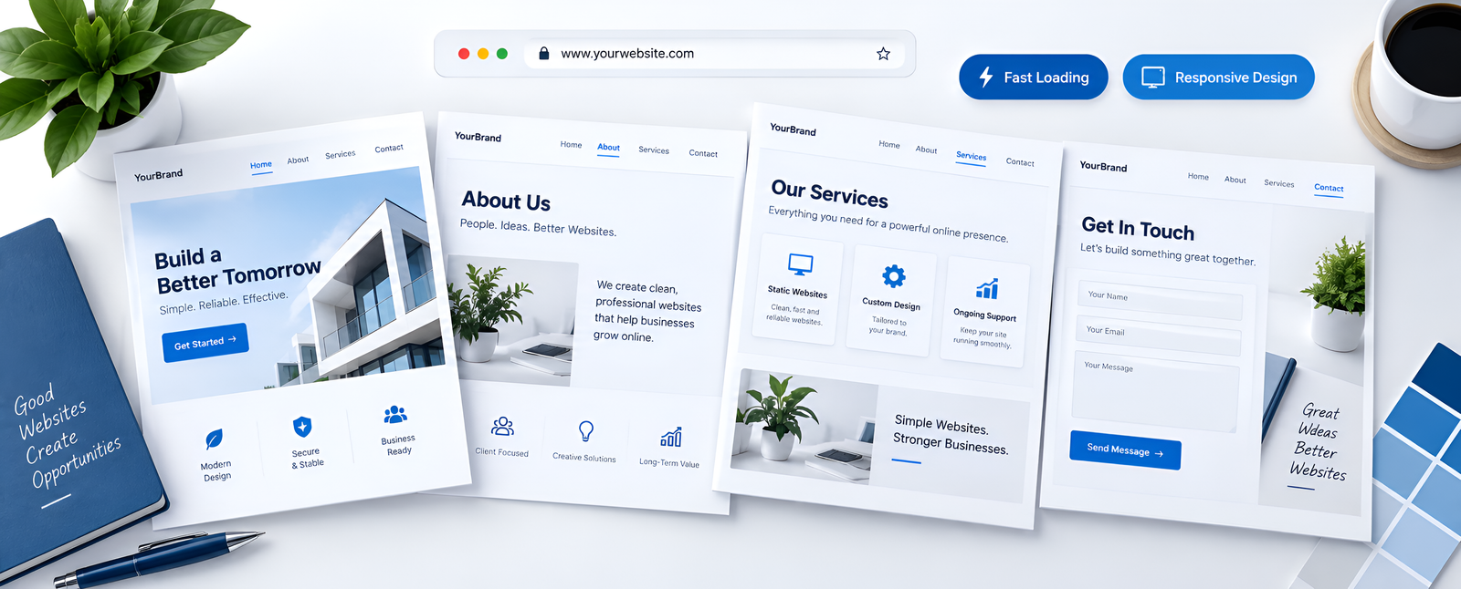 Static Website Development